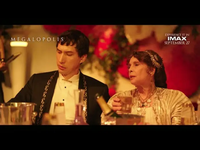 Video for the film Megalopolis — UK TV Spot 1