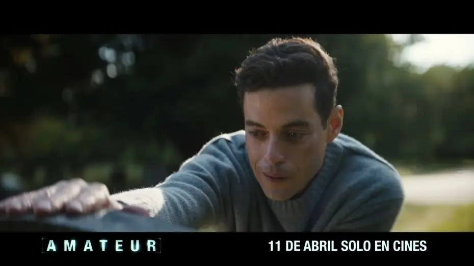 Video for the film The Amateur — Anuncio: 'Que la CIA me adiestre'