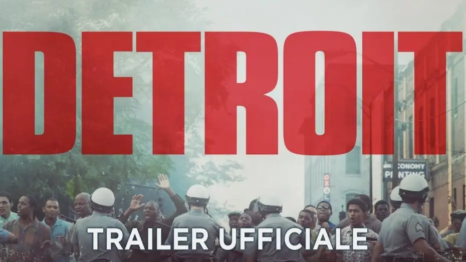 Video for the film Detroit — Detroit - Trailer italiano ufficiale [HD]