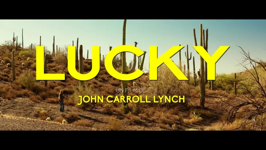 Video for the film Lucky — LUCKY - Bande annonce