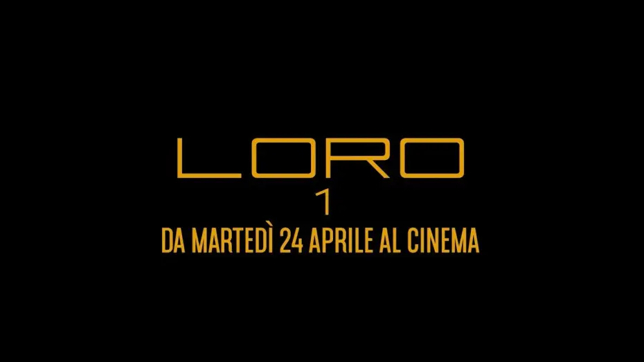 Video for the film Loro 1 — TRAILER “LORO 1”  di PAOLO SORRENTINO