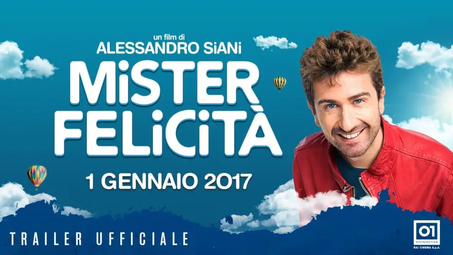 Video for the film Mister Happiness — MISTER FELICITÀ (2017) di Alessandro Siani - Trailer Ufficiale HD