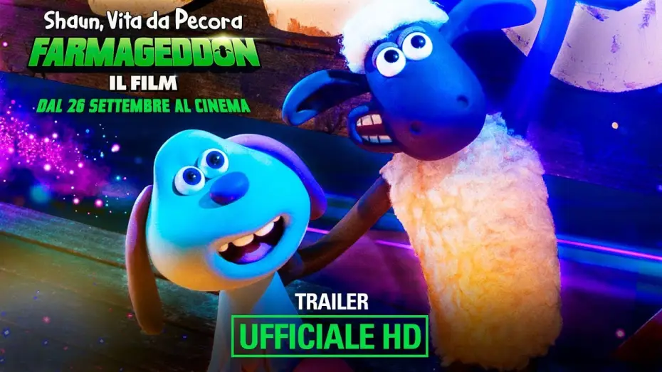 Video for the film A Shaun the Sheep Movie: Farmageddon — Shaun, Vita da Pecora: Farmageddon - Il Film - Trailer Ufficiale Italiano | HD