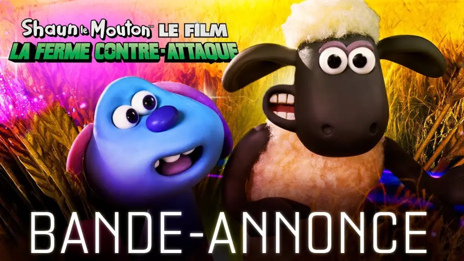 Video for the film A Shaun the Sheep Movie: Farmageddon — Shaun Le Mouton Le Film : La Ferme Contre Attaque - Bande Annonce [VF]