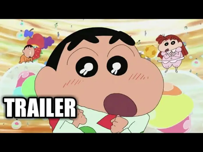 Video for the film Crayon Shin-chan: Fast Asleep! The Great Assault on Dreamy World! — Shin Chan A dormir el Gran al salto en el mundo de los sueños Tráiler Cinépolis
