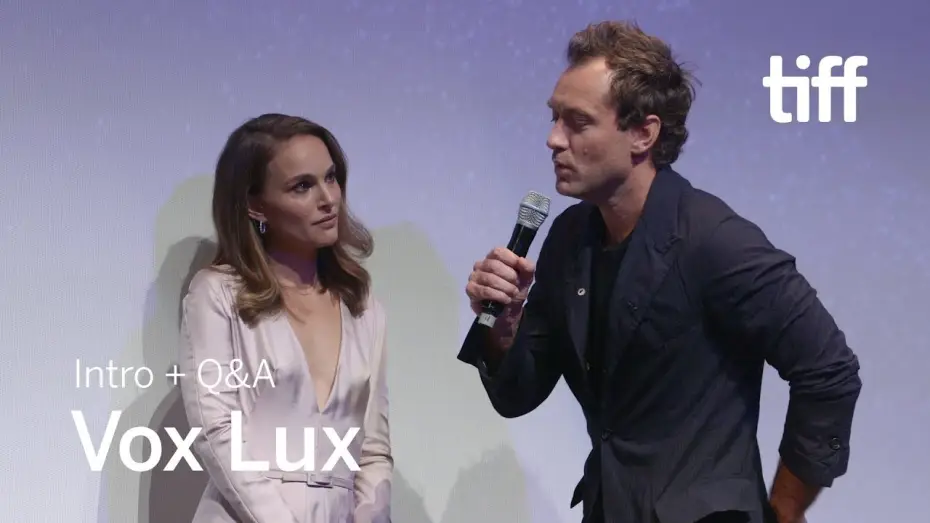 Video for the film Vox Lux — VOX LUX Cast and Crew Q&A | TIFF 2018