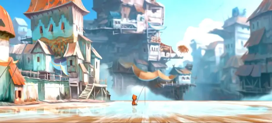Video for the film After the rain — Après la pluie (After the rain) - Animation Short Film 2008 - GOBELINS