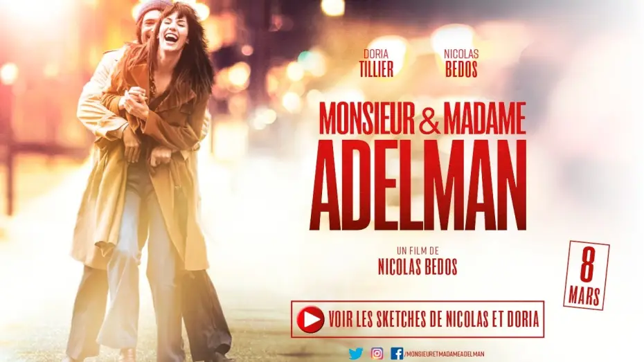 Video for the film Mr & Mme Adelman — BONUS - Best of des sketchs de Nicolas Bedos & Doria Tillier - MONSIEUR & MADAME ADELMAN