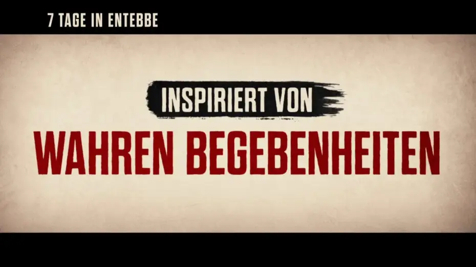 Video for the film 7 Days in Entebbe — 7 Tage in Entebbe | Clip | Deutsch (2018)