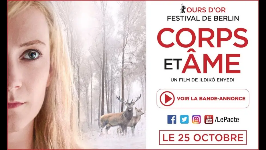 Video for the film On Body and Soul — CORPS ET ÂME- Bande Annonce VOST