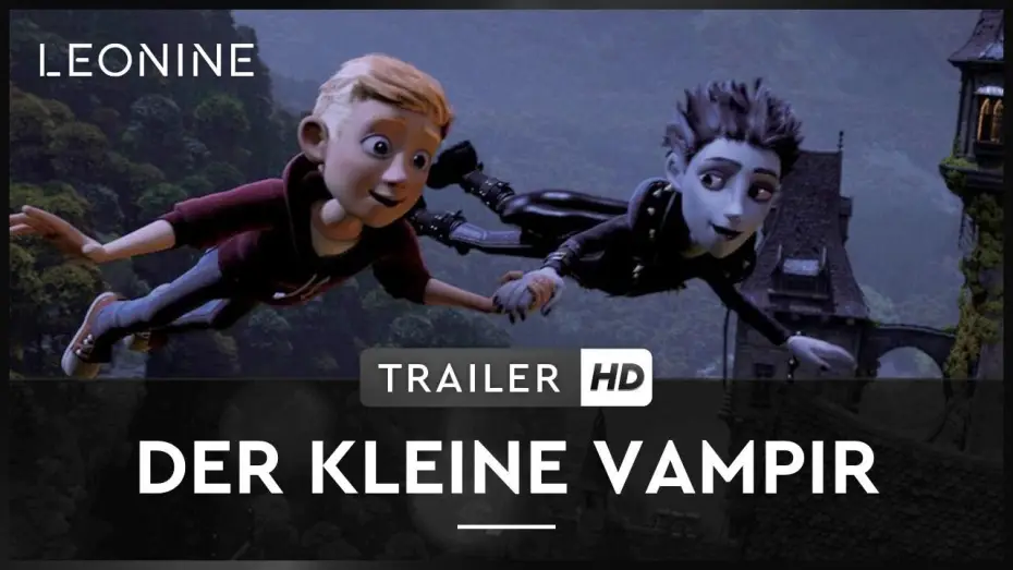 Video for the film The Little Vampire 3D — Der kleine Vampir - Trailer (deutsch/german; FSK 0)