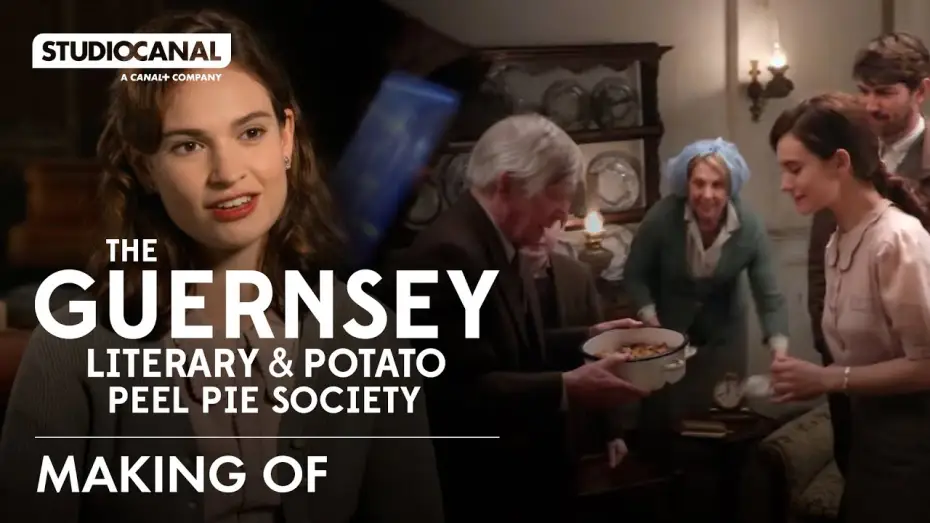 Video for the film The Guernsey Literary & Potato Peel Pie Society — Making Of THE GUERNSEY LITERARY AND POTATO PEEL PIE SOCIETY