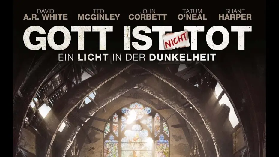 Video for the film God's Not Dead: A Light in Darkness — Film: GOTT IST NICHT TOT - EIN LICHT IN DER DUNKELHEIT (Trailer, Deutsch)