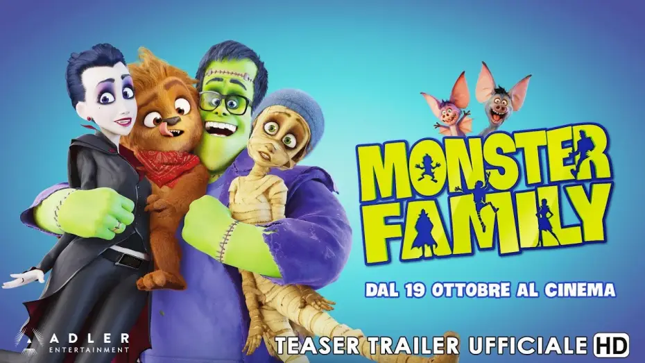 Video for the film Monster Family — Monster Family | Teaser Trailer Ufficiale Italiano | HD