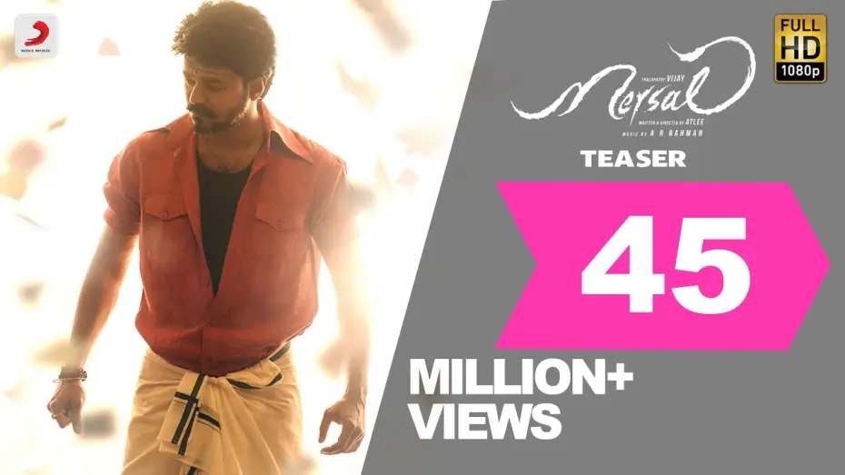 Video for the film Mersal — Mersal - Official Tamil Teaser | Vijay | A R Rahman | Atlee