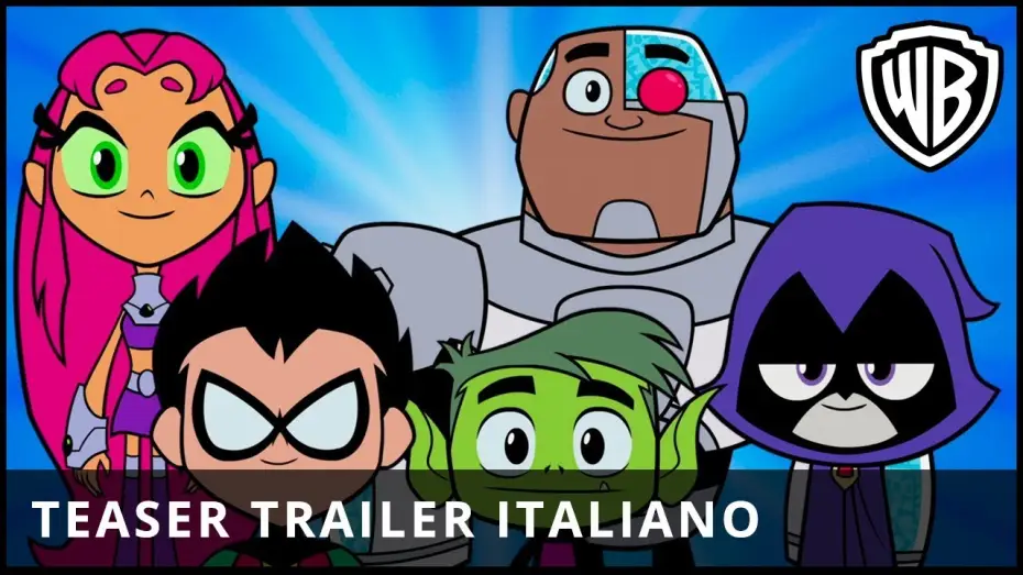 Video for the film Teen Titans Go! To the Movies — TEEN TITANS GO! IL FILM - Teaser Trailer Ufficiale Italiano