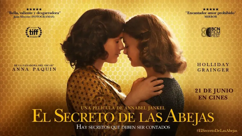 Video for the film Tell It to the Bees — EL SECRETO DE LAS ABEJAS. Tráiler oficial (VE). Ya en cines.