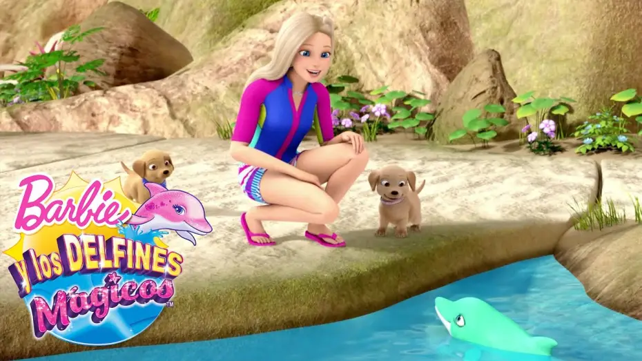 Video for the film Barbie: Dolphin Magic — El delfín diamante | Barbie y los Delfines Mágicos | @BarbieenCastellano