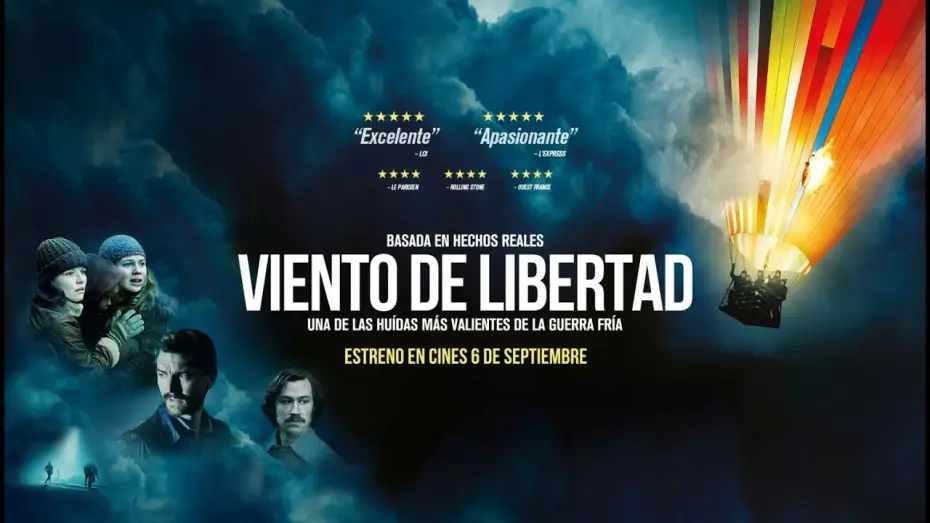 Video for the film Balloon — VIENTO DE LIBERTAD - tráiler español VE