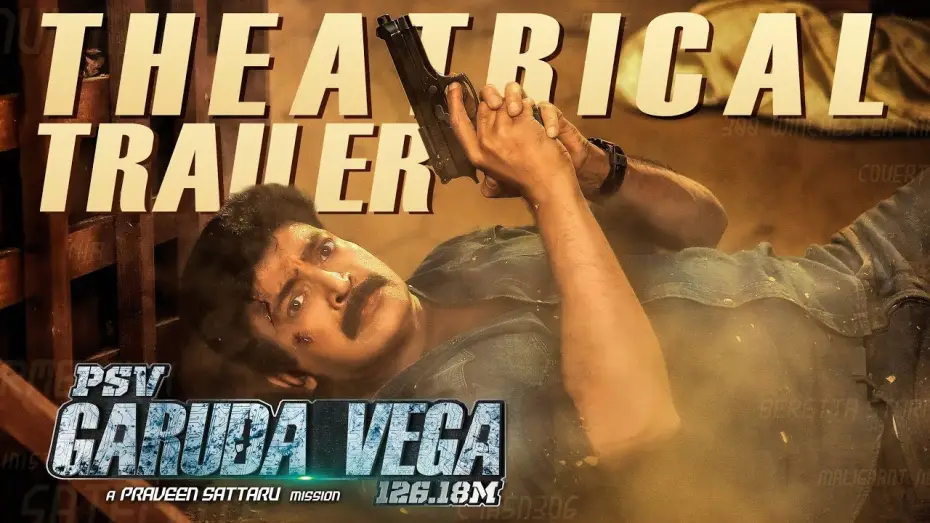 Video for the film PSV Garuda Vega — Garuda Vega Trailer | Rajasekhar, Pooja Kumar, Shraddha Das, Adith, Sunny Leone, Praveen Sattaru