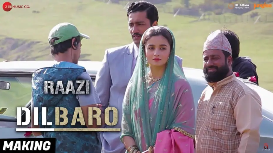 Video for the film Raazi — Dilbaro - Making | Raazi | Alia Bhatt | Harshdeep Kaur, Vibha Saraf & Shankar Mahadevan