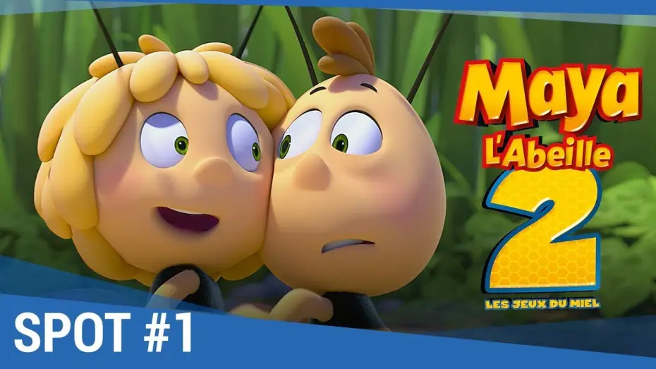 Video for the film Maya the Bee: The Honey Games — MAYA L'ABEILLE 2 - Le film - Spot 20s (VF) [au cinéma le 18 juillet 2018]