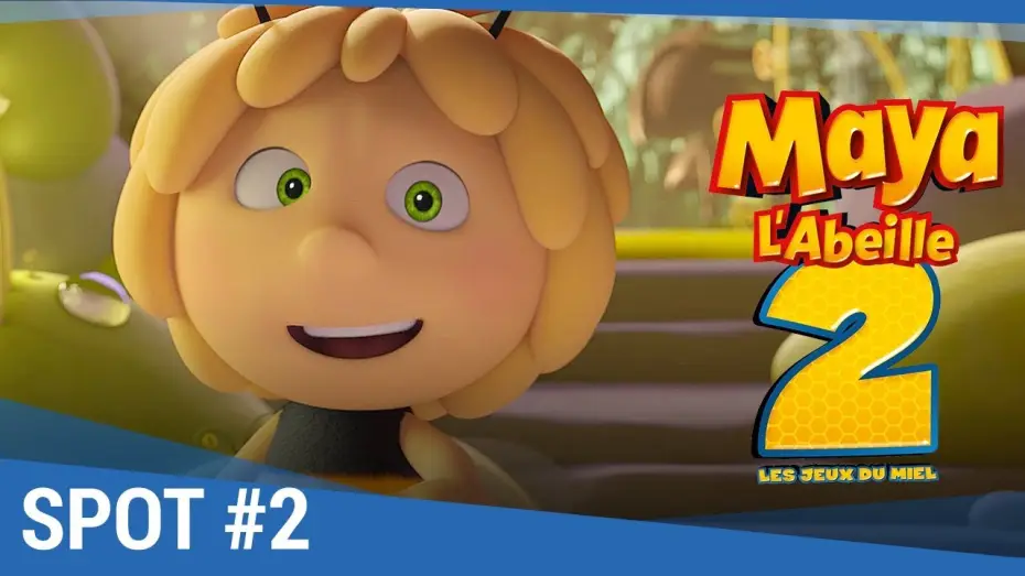 Video for the film Maya the Bee: The Honey Games — MAYA L'ABEILLE 2 - Le film - Spot 30s (VF) [au cinéma le 18 juillet 2018]