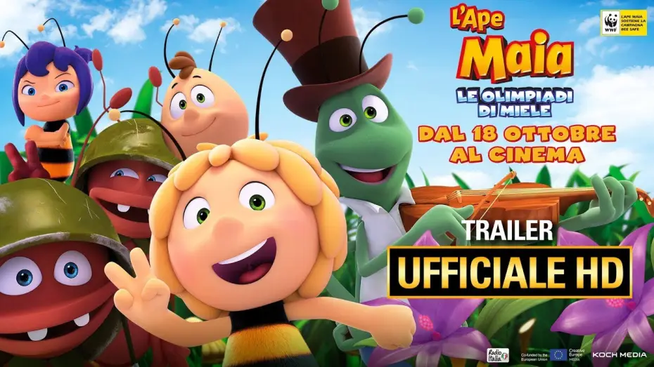 Video for the film Maya the Bee: The Honey Games — L'Ape Maia - Le Olimpiadi di Miele - Trailer Ufficiale Italiano | HD