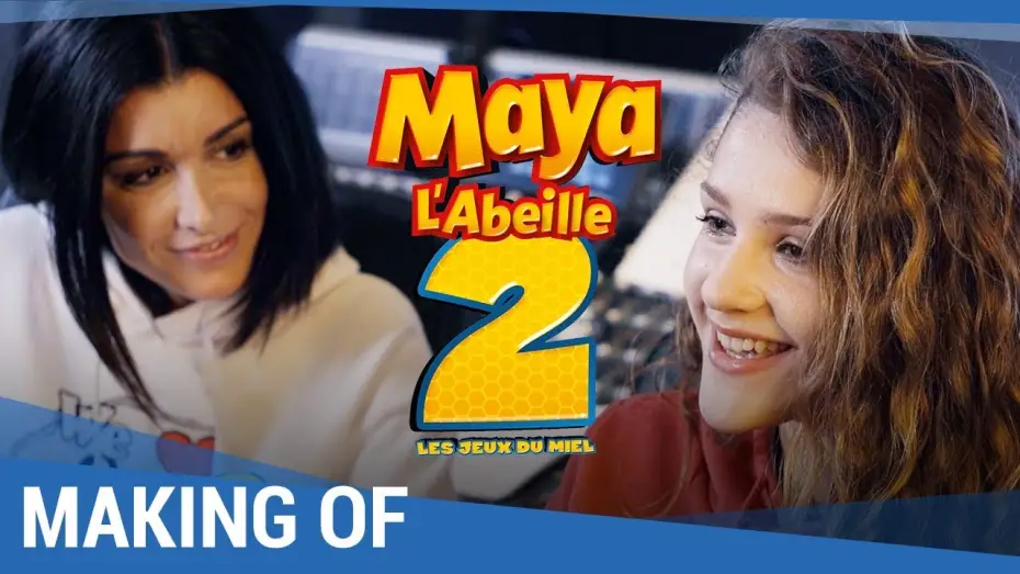 Video for the film Maya the Bee: The Honey Games — MAYA L'ABEILLE 2 - Doublage avec Jenifer et Lou