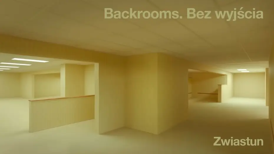 Video for the film Backrooms — Backrooms. Bez wyjścia - Zwiastun PL (Official Trailer)