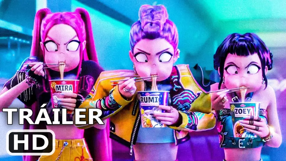 Video for the film KPop Demon Hunters — LAS GUERRERAS K-POP Tráiler Español Latino Doblado (2025)