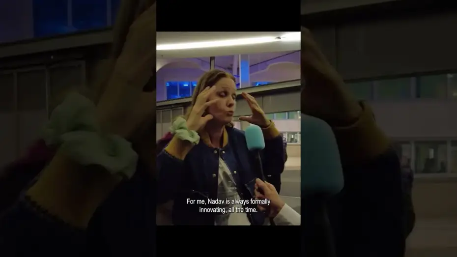 Video for the film Yes — Justine Triet's reaction to YES directed by Nadav Lapid [Subtitled]