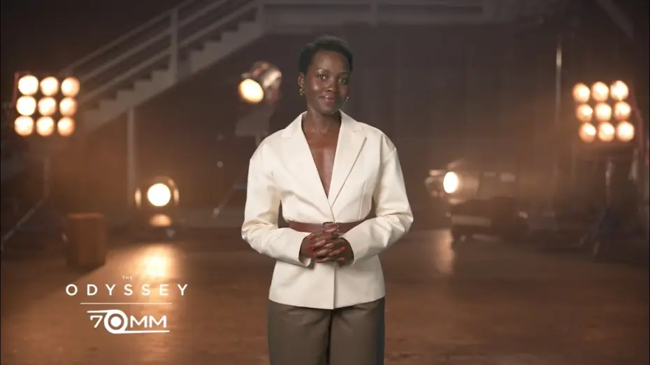 Video for the film The Odyssey — Lupita Nyong'o on 70MM