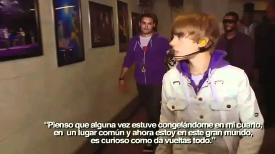 Video for the film Justin Bieber: Never Say Never — Justin Bieber - Never say never - Trailer Subtitulado Español HD