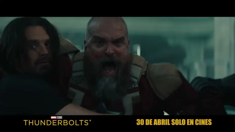 Video for the film Thunderbolts — Anuncio: 'Vamos al lío'