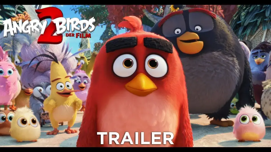Video for the film The Angry Birds Movie 2 — ANGRY BIRDS 2 - Der Film - Trailer - Ab 19.9.19 im Kino!