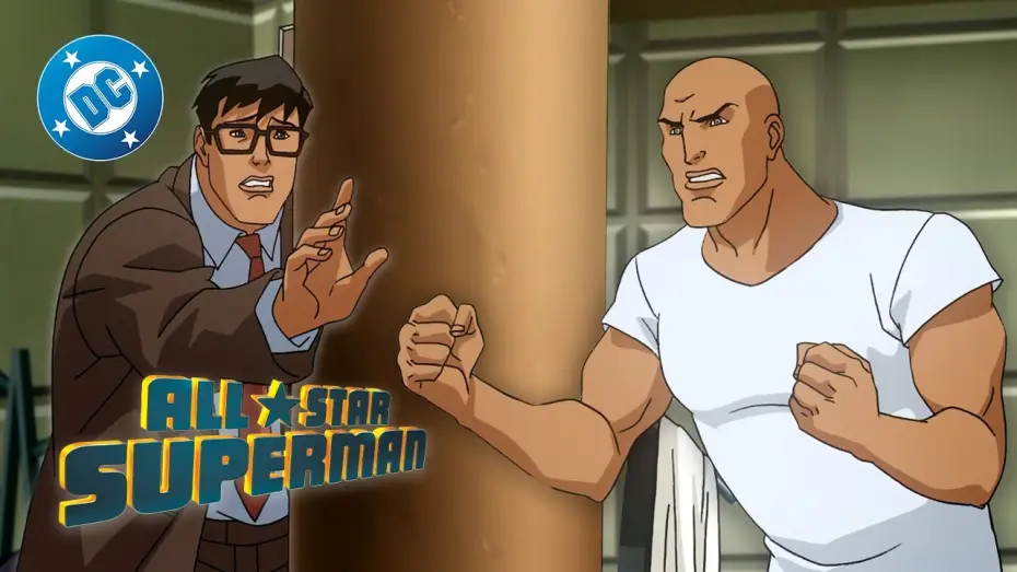 Video for the film All Star Superman — Clark's interview with Lex Luthor