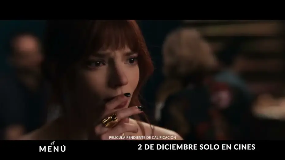 Video for the film The Menu — Anuncio: '¿Quién tiene hambre?'