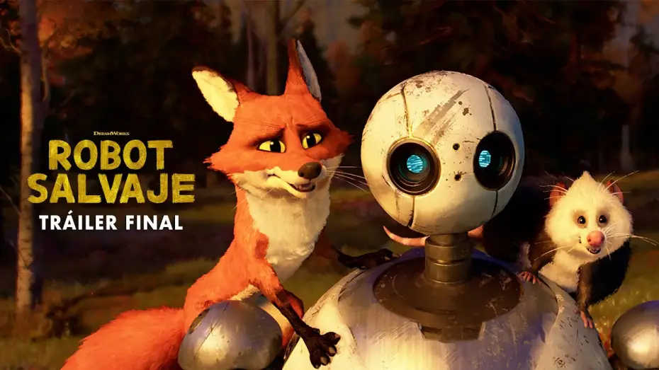 Video for the film The Wild Robot — Tráiler Final en español