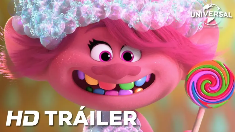 Video for the film Trolls World Tour — TROLLS 2 - GIRA MUNDIAL - Tráiler Oficial (Universal Pictures) - HD