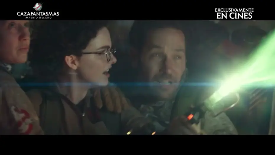 Video for the film Ghostbusters: Frozen Empire — ¡Fantasmas más grandes y más rápidos!