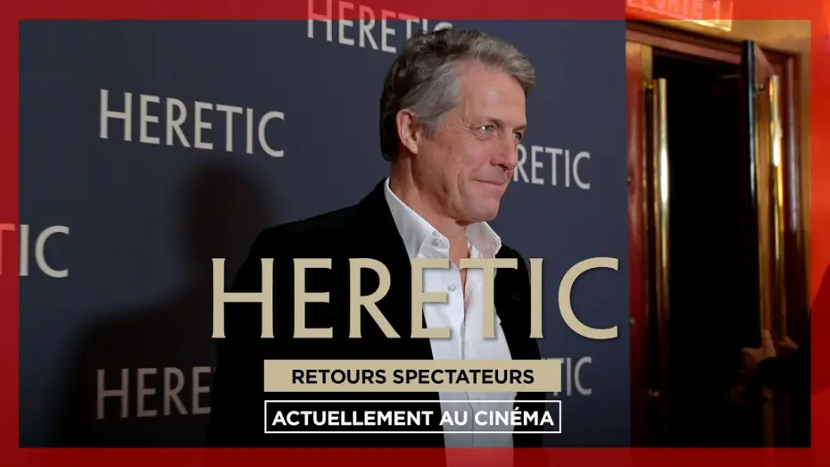 Video for the film Heretic — HERETIC | Retours spectateurs