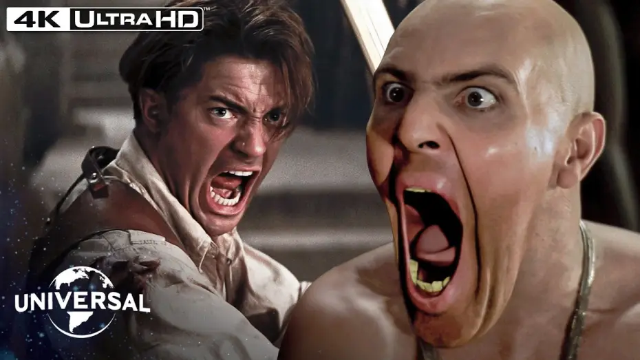 Video for the film The Mummy — Rick O'Connell Fights Imhotep in the Tomb