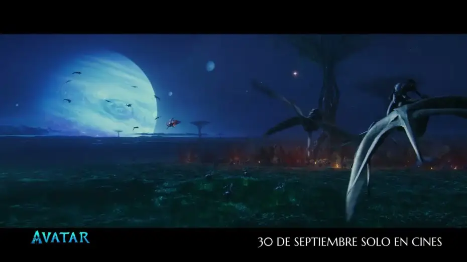 Video for the film Avatar — Anuncio: 'Vuelve a los cines'