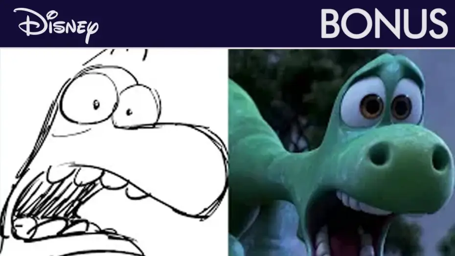Video for the film The Good Dinosaur — Le Voyage d'Arlo - Storyboards vs Film : Comparaison scène par scène de « La Tempête »  | Disney