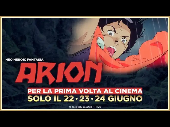 Video for the film Arion — ARION - Al cinema il solo il 22, 23, 24 giugno - TRAILER EXTENDED