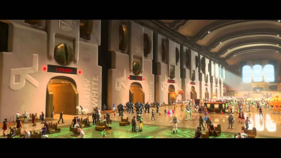 Video for the film Wreck-It Ralph — Ralph reichts - Featurette: Die unterschiedlichen Welten im Film - Deutsch HD