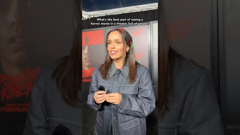 Video for the film Psycho Killer — PSYCHO KILLER star Georgina Campbell on seeing scary films in theaters.