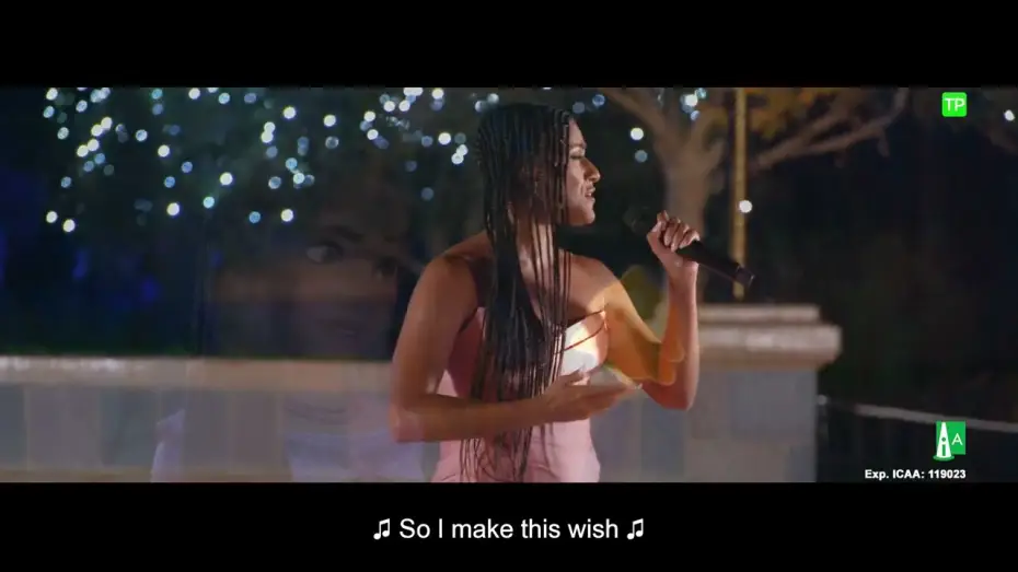 Video for the film Wish — Ariana DeBose interpreta 'This Wish' [VOSE]