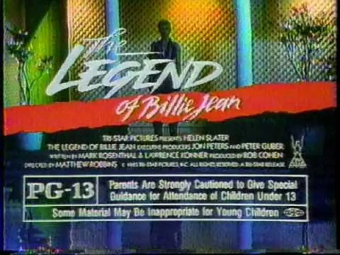 Video for the film The Legend of Billie Jean — "The Legend of Billie Jean" (1985) TV spot